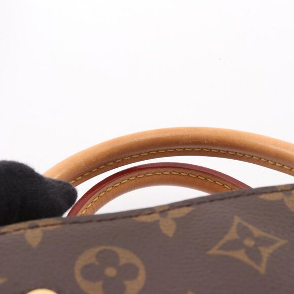 Louis Vuitton Handbag Montaigne BB M41055 PVC Coated Canvas Leather Montaigne - Picture 10 of 10